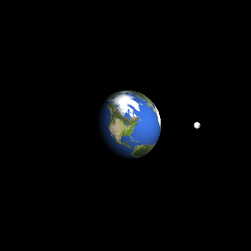 Earth & Moon